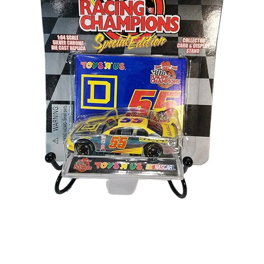 Racing Champions 1/64  diecast #55 Nascar Kenny Wallace 1999 Toys R Us pack NIP